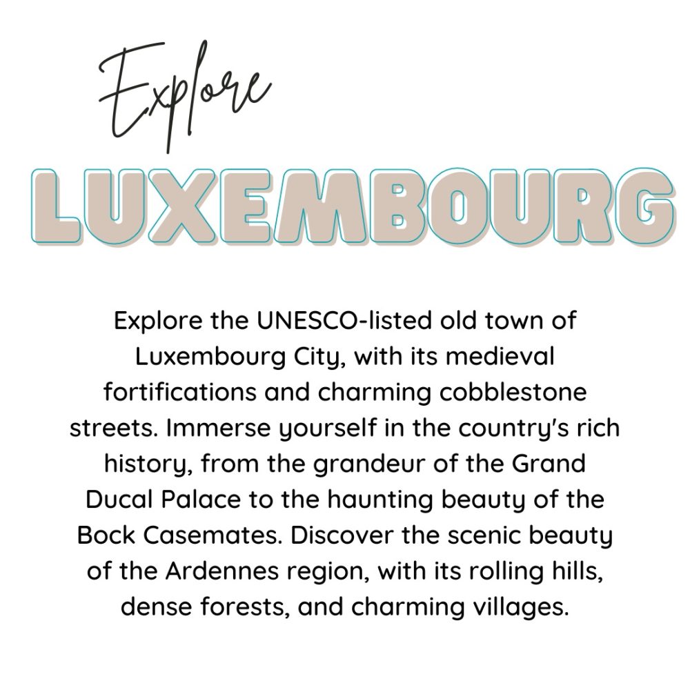 GEMMA AND GEORGE EXPLORE LUXEMBOURG DESTINATION PAGE